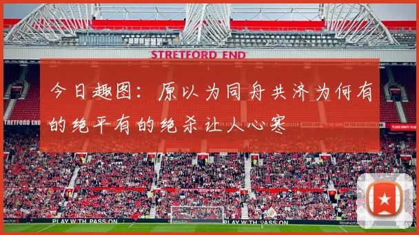 今日趣图：原以为同舟共济为何有的绝平有的绝杀让人心寒